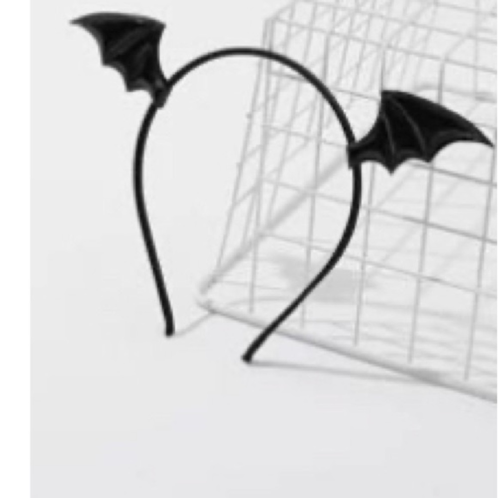 NEW black bat headband Halloween